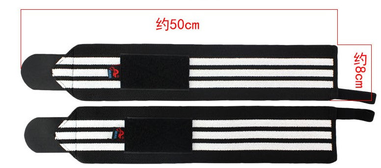 Measuring straps wristbands weightlifting fitness training horizontal bar power winding protection
