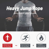 25mm Fitness Heavy Jump Rope Crossfit Weighted Battle