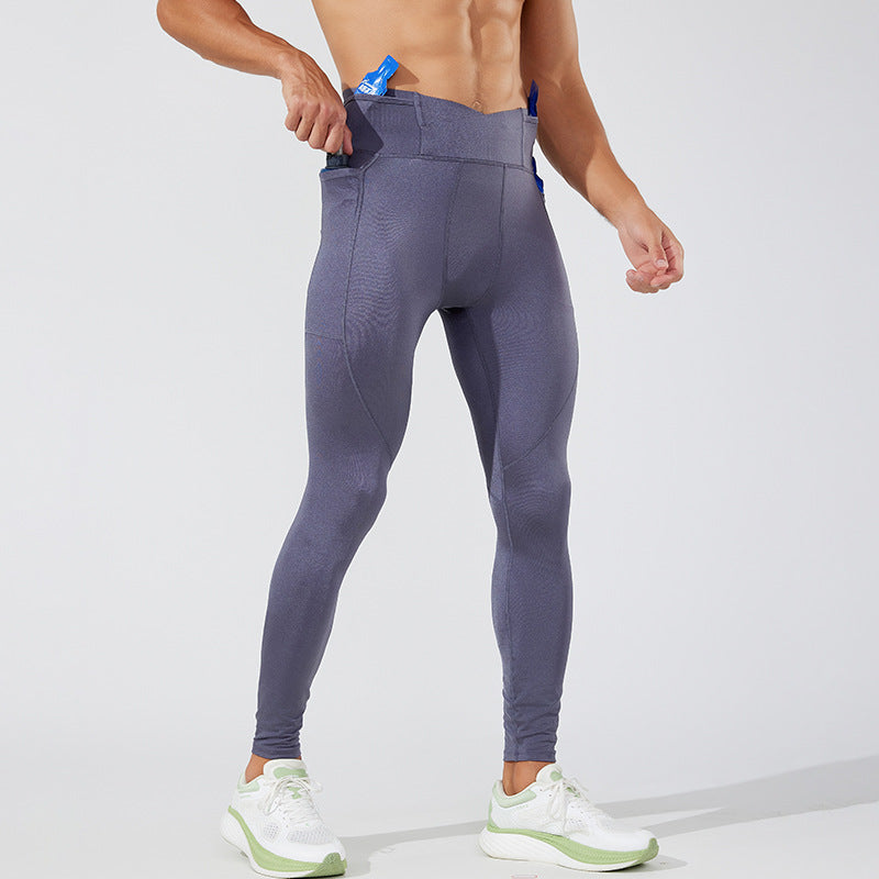 Unisex Fitness Yoga Pants Compression Stretch Leggings