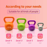 20lbs Kettlebell Set, Strength Training Kettlebells Weight Set