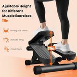 Mini Stepper With Resistance Band